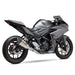 Yoshimura YZF-R3 15-24 Race AT2 Stainless Full Exhaust, w/ Stainless Muffler Yoshimura