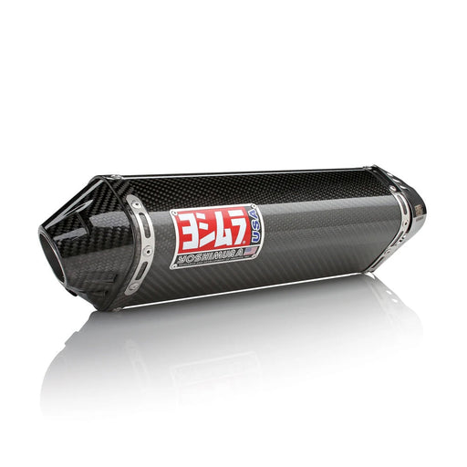 Yoshimura YZF-R6V 06-16 TRC Stainless Slip-On Exhaust, w/ Carbon Fiber Muffler Yoshimura