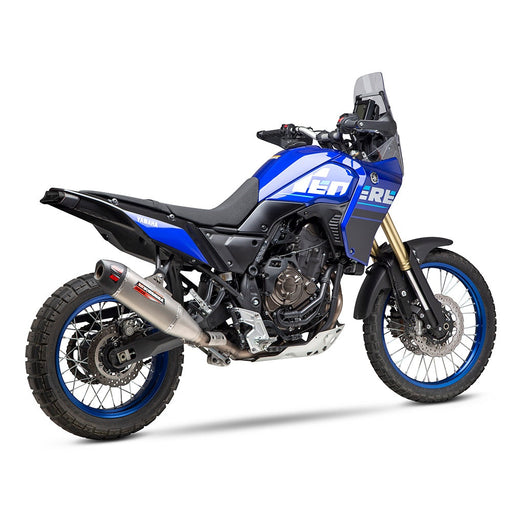 Yoshimura TENERE 700 21-25 RS-12 Stainless Full Exhaust, w/ Stainless Muffler Yoshimura