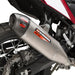 Yoshimura TENERE 700 21-25 RS-12 Stainless Slip-On Exhaust, w/ Stainless Muffler Yoshimura