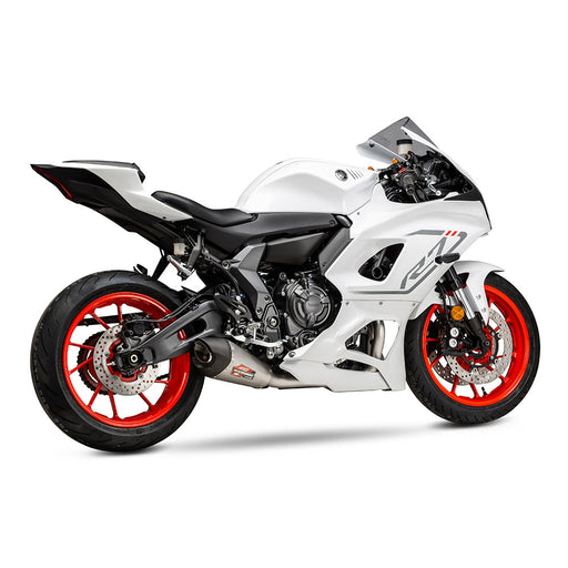Yoshimura R7 22-25 / MT-07 17-25 Race AT2 Stainless Full Exhaust, w/ Stainless Muffler Yoshimura