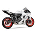 Yoshimura R7 22-25 / MT-07 17-25 Race AT2 Stainless Full Exhaust, w/ Stainless Muffler Yoshimura