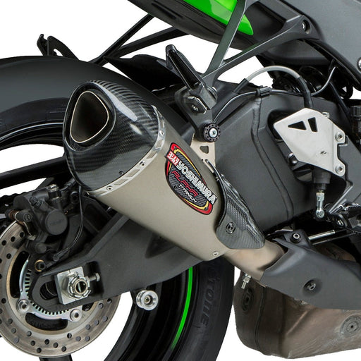 Yoshimura ZX-10R/RR 12-20 ALPHA T Slip-On Titanium Exhaust, w/ Titanium Muffler Yoshimura