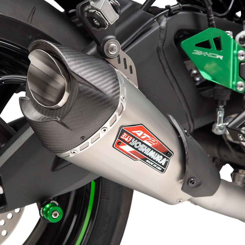 Yoshimura ZX-10R/RR 21-25 Race AT2 Stainless 3/4 Exhaust, w