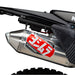Yoshimura KLX250S/SF 09-20 / KLX300S/SM 21-26 Race RS-2 Stainless Slip-On Exhaust, w/ Alum Yoshimura