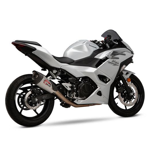 Yoshimura NINJA 500 / Z500 / NINJA 400 2024 Race AT2 Stainless Full Exhaust, w/ Stainless Muffler Yoshimura