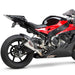 Yoshimura S1000RR 15-16 ALPHA T Slip-On Titanium Exhaust, w/ Titanium Muffler Yoshimura