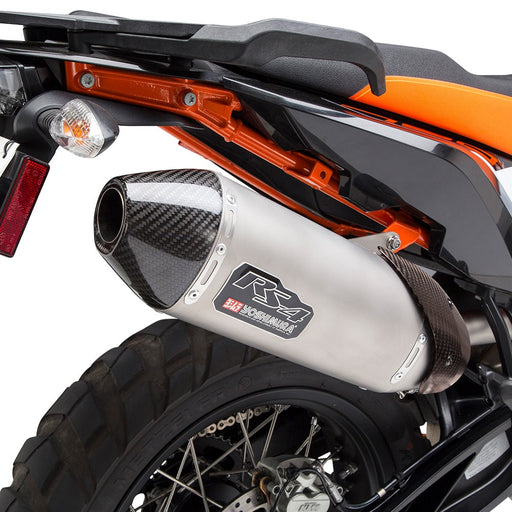 Yoshimura 790/890 Adventure 19-23 / 22-23 Norden 901 RS-4 Stainless Slip-On Exhaust, w/ Stainless Muffler Yoshimura