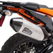 Yoshimura 790/890 Adventure 19-23 / 22-23 Norden 901 RS-4 Stainless Slip-On Exhaust, w/ Stainless Muffler Yoshimura