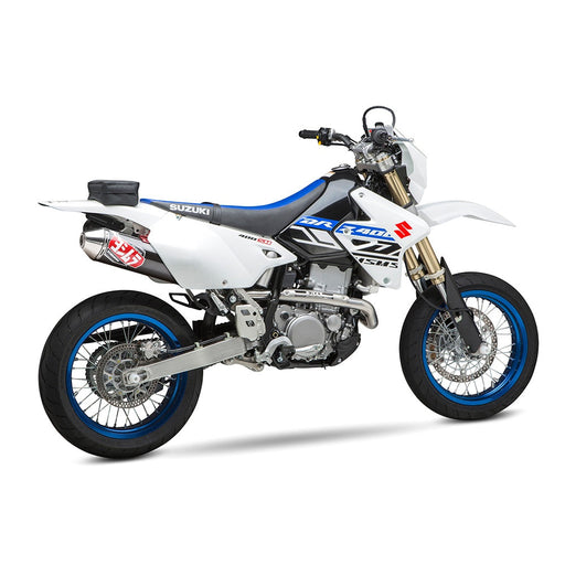 Yoshimura DR-Z400S/SM 00-24 RS-2 Stainless Full Exhaust, w/ Carbon Fiber Muffler Yoshimura