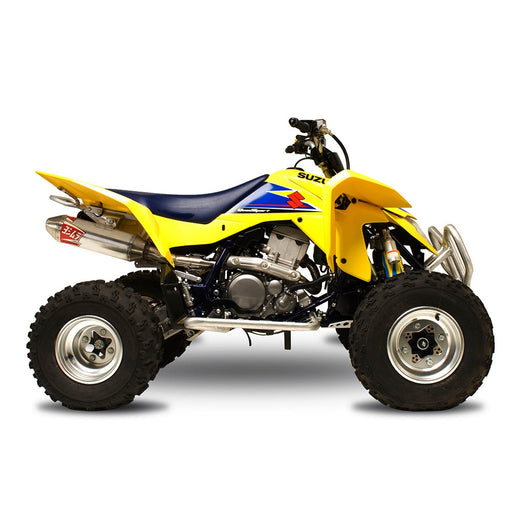 Yoshimura SUZUKI/KAWASAKI LTZ400 03-14 RS-2 Stainless Full Exhaust, w/ Aluminum Muffler Yoshimura