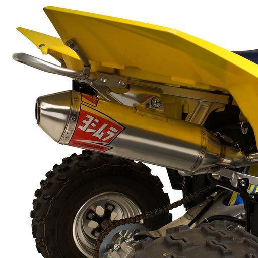 Yoshimura SUZUKI/KAWASAKI LTZ400 03-14 RS-2 Stainless Slip-On Exhaust, w/ Aluminum Muffler Yoshimura