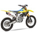 Yoshimura RM-Z250 19-25 RS-12 Stainless Full Exhaust, w/ Aluminum Muffler Yoshimura