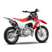 Yoshimura CRF110F 13-18 RS-2 Stainless Full Exhaust, w/ Carbon Fiber Muffler Yoshimura