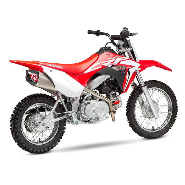 Yoshimura CRF110F 19-25 RS-9T Stainless Full Exhaust, w/ Stainless Muffler Yoshimura