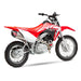 Yoshimura CRF110F 19-25 RS-9T Stainless Full Exhaust, w/ Stainless Muffler Yoshimura