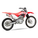Yoshimura CRF250F 19-25 RS-2 Stainless Full Exhaust, w/ Aluminum Muffler Yoshimura