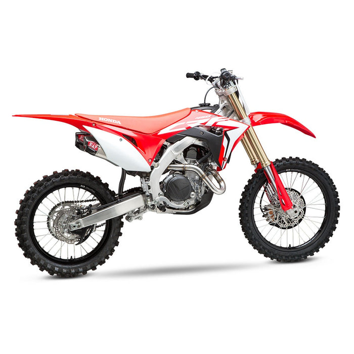 Yoshimura CRF450R/RX 17-20 / CRF450R-S 2022 RS-9T Stainless Full Exhaust, w/ Stainless Mufflers Yoshimura