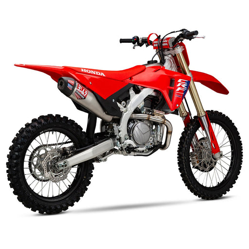 Yoshimura CRF450R/RX 2025 RS-12 Stainless Full Exhaust, w/ Stainless Muffler Yoshimura