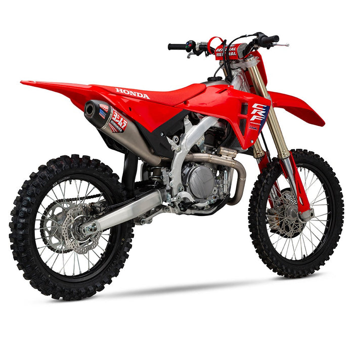Yoshimura CRF450R/RX 2025 RS-12 Titanium Full Exhaust, w/ Titanium Muffler Yoshimura