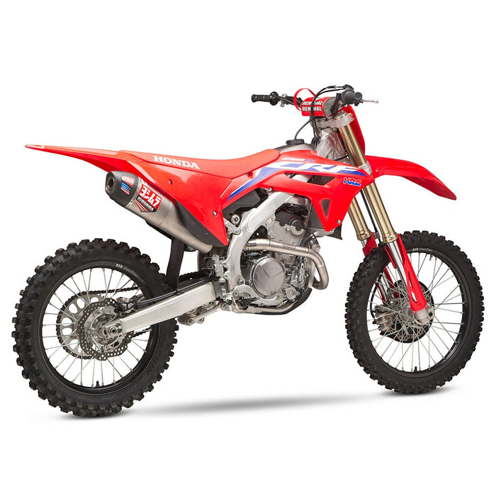 Yoshimura CRF250R/RX 22-24 RS-12 Titanium Full Exhaust, w/ Titanium Muffler Yoshimura