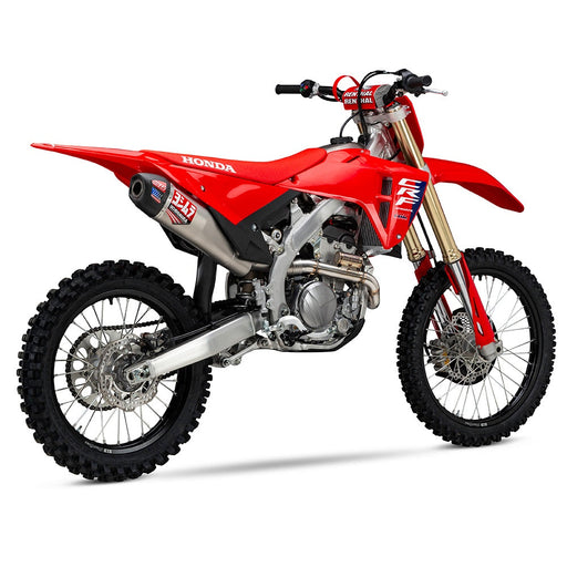 Yoshimura CRF250R/RX 2025 RS-12 Stainless Full Exhaust, w/ Stainless Muffler Yoshimura