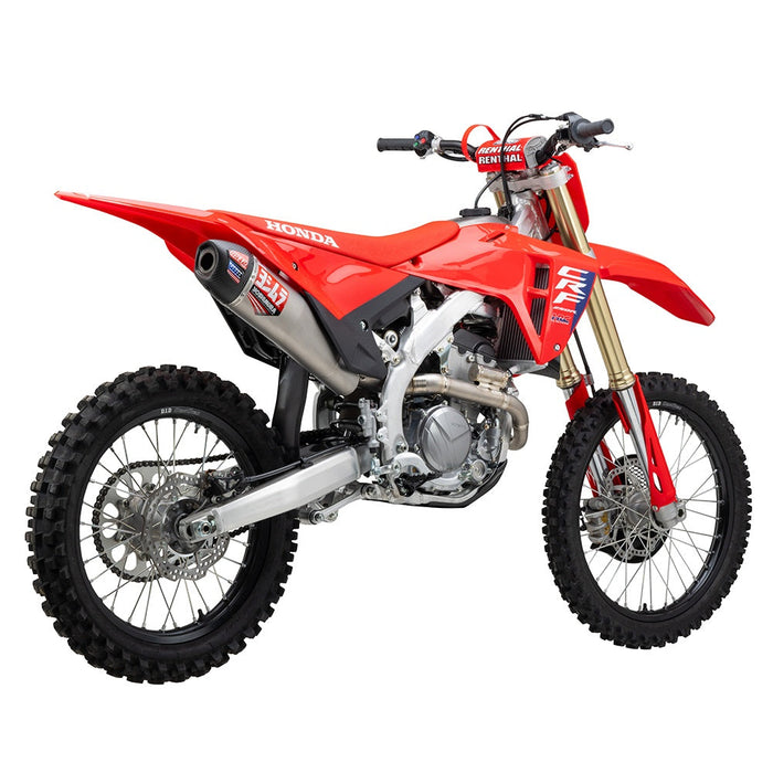 Yoshimura CRF250R/RX 2025 RS-12 Titanium Full Exhaust, w/ Titanium Muffler Yoshimura