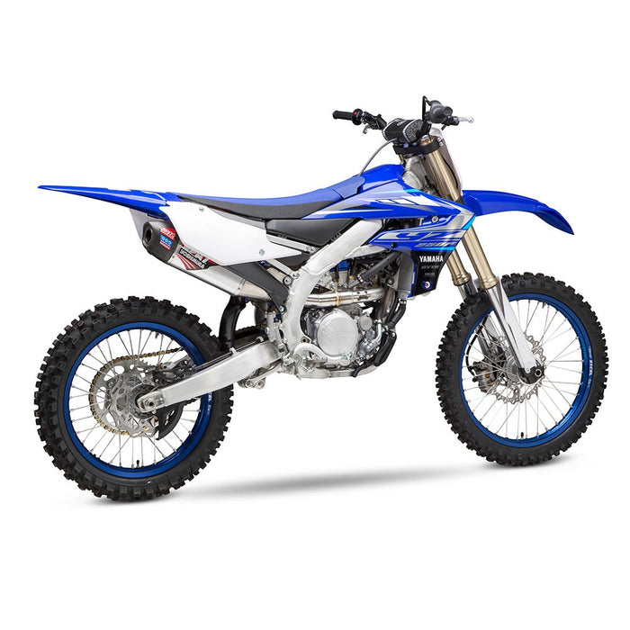 Yoshimura YZ250F 19-23 / YZ250FX 20-23 / WR250F 20-23 RS-12 Stainless Full Exhaust, w/ Aluminum Muffler Yoshimura