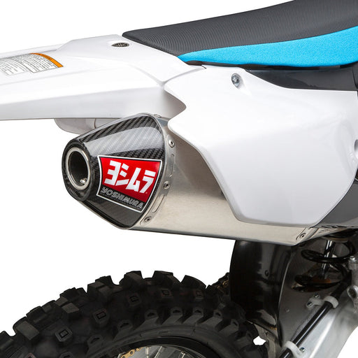 Yoshimura YZ250F 19-23 / YZ250FX 20-23 / WR250F 20-23 RS-4 Stainless Slip-On Exhaust, w/ Aluminum Muffler Yoshimura