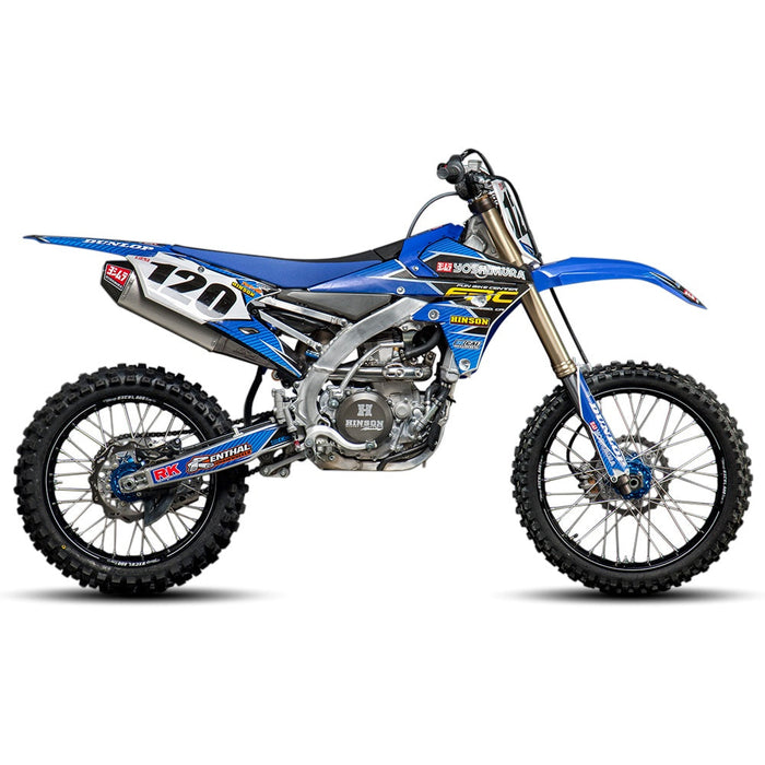 Yoshimura YZ450F 14-17 RS-4 Stainless Full Exhaust, w/ Aluminum Muffler Yoshimura