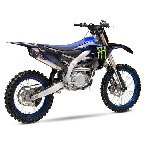 Yoshimura YZ450F 20-22 RS-12 Stainless Full Exhaust, w/ Aluminum Muffler Yoshimura