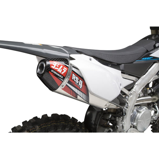 Yoshimura YZ450F 18-22 / WR450F 19-22 / YZ450FX 19-22 RS-4 Stainless Slip-On Exhaust, w/ Aluminum Muffler Yoshimura