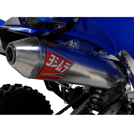 Yoshimura RAPTOR 700/R/SE 06-25 RS-2 Stainless Slip-On Exhaust, w/ Aluminum Muffler Yoshimura