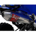 Yoshimura RAPTOR 700/R/SE 06-25 RS-2 Stainless Slip-On Exhaust, w/ Aluminum Muffler Yoshimura