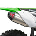 Yoshimura KX250F 17-20 RS-4 Stainless Slip-On Exhaust, w/ Aluminum Muffler Yoshimura