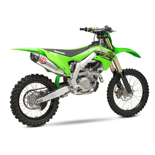 Yoshimura KX450F 19-23 / KX450X 21-23 RS-12 Stainless Full Exhaust, w/ Aluminum Muffler Yoshimura