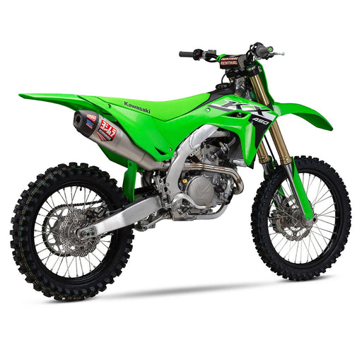 Yoshimura KX450/X 24-25 RS-12 Stainless Full Exhaust, w/ Stainless Muffler Yoshimura