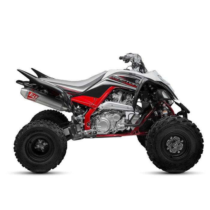 Yoshimura RAPTOR 700/R/SE 15-25 RS-2 Stainless Full Exhaust, w/ Aluminum Muffler Yoshimura