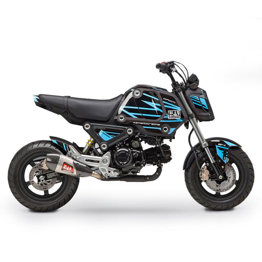 Yoshimura GROM 2022-24 Graphics Kit "EDGE" Blue Yoshimura