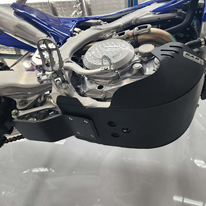 Bash Plate for Yamaha YZ450F '24 and WR450F '24-'25 - Black Powdercoat