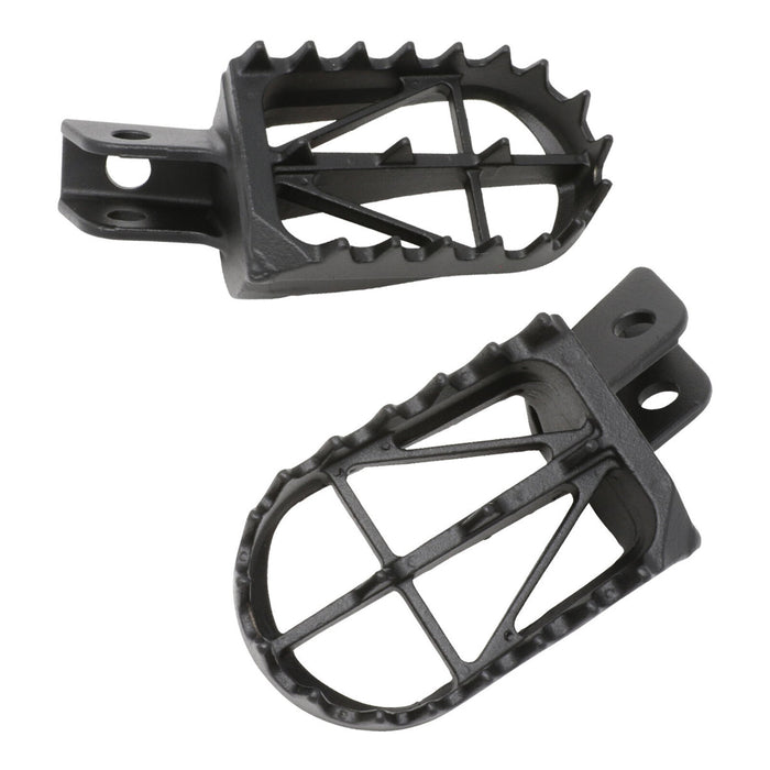 Zeta Wide Chromoly Mid Foot Pegs - Honda CRF125F