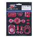 Zeta Billet Bling Kit - Honda CRF250R/RX ‘18-’26 - Red