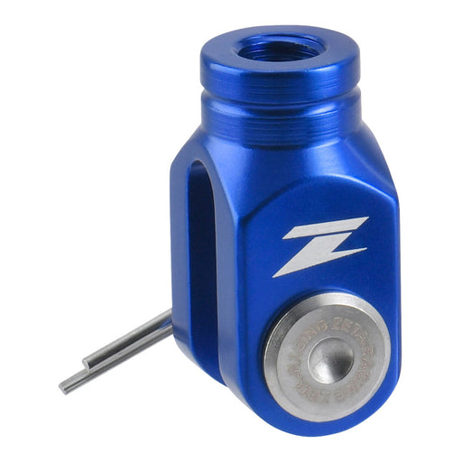 Zeta Rear Brake Clevis- Yamaha Serow 225/250, Tricker - Blue