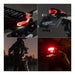 Zeta LED Line Tail Holder Kit- Honda CRF450L '19-, CRF450RL '21- - Clear