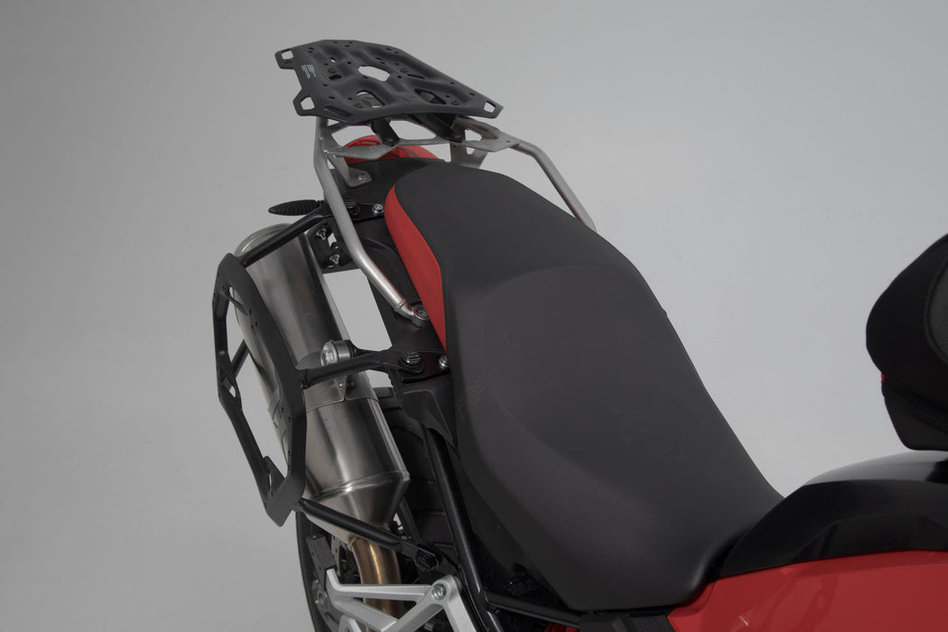 Adventure set TRAX ADV - Black. BMW F 750/800/850 GS. Plastic rack. SW-Motech