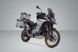 Adventure set TRAX ADV - Silver. BMW F 850/900 GS Adv. Inox racks. SW-Motech