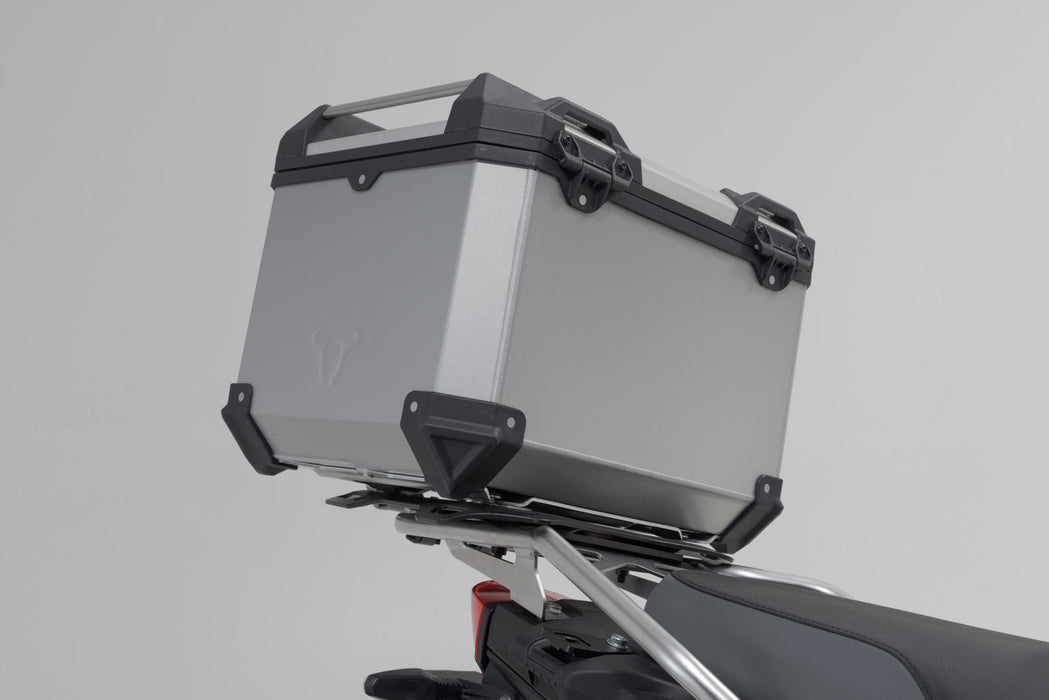 Adventure set TRAX ADV - Silver. BMW F 850/900 GS Adv. Inox racks. SW-Motech