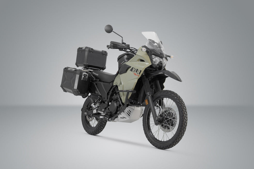 Adventure set TRAX ADV - Black. Kawasaki KLR 650 (22-). SW-Motech