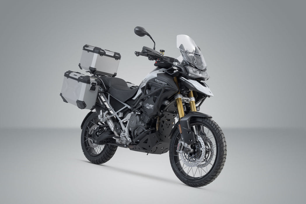 Adventure set TRAX ADV - Silver. Tiger 1200 Rally Pro/GT/GT Pro (22-). SW-Motech