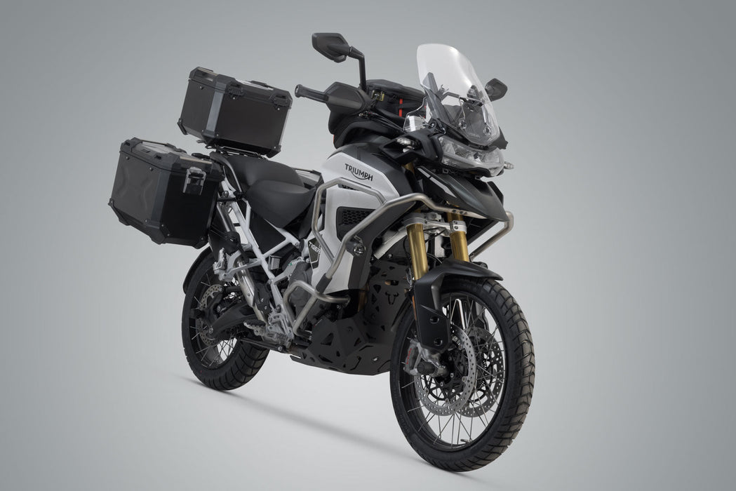 Adventure set TRAX ADV - Black. Tiger 1200 Rally/GT Explorer (22-). SW-Motech